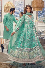 Ansab Jahangir Unstitched Chikankari Lawn | SEQUIN SOIREE