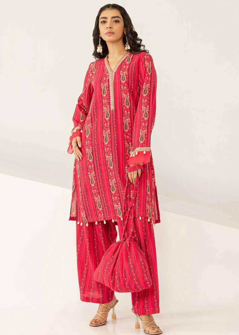 Maria B Mbasics Unstitched Khaddar Winter Edition‘23 | MB-US23-206-A