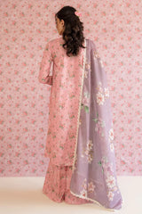 Petals & Prints by Cross Stitch | ROSE GLEAM-3PC PRINTED LAWN SUIT