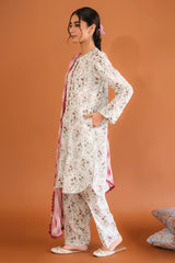 Petals & Prints by Cross Stitch | SUBTLE ALLURE-3PC PRINTED LAWN SUIT