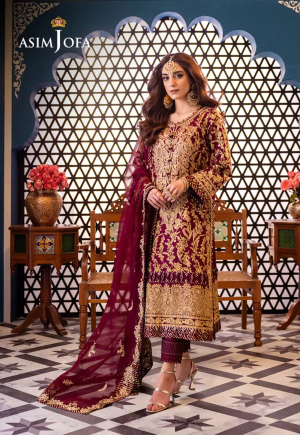 Fasana-E-Ishq Eid Luxury Lawn Collection by Asim Jofa