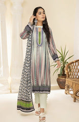 Alzohaib Printed Lawn With Fancy Doriya Dupatta-23 | CFD-23-13