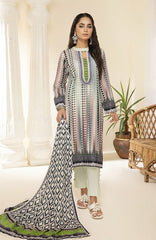 Alzohaib Printed Lawn With Fancy Doriya Dupatta-23 | CFD-23-13