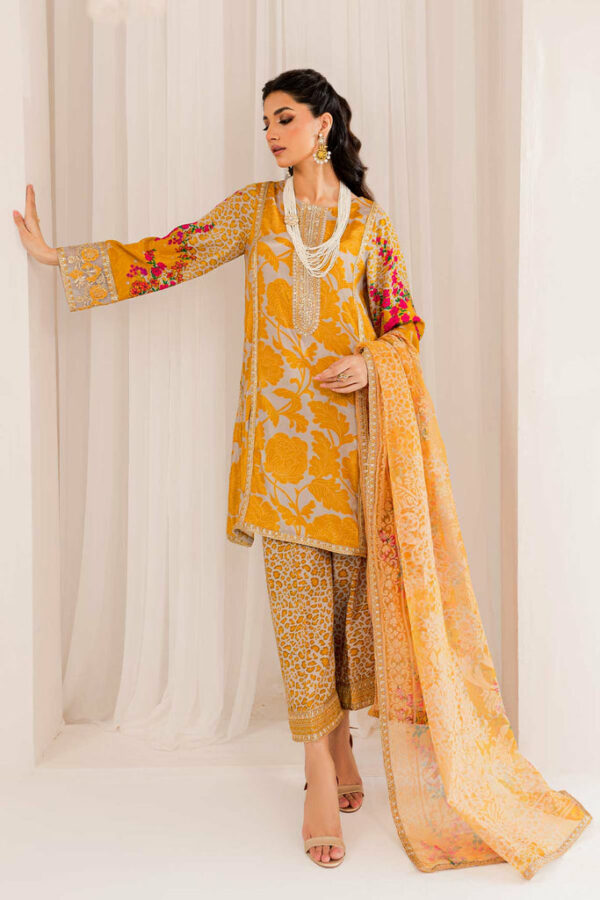 Charizma Unstitched Silk Fall Winter Collection 23 | CTW-06