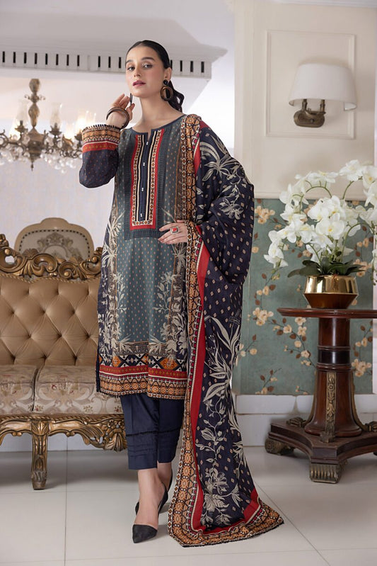 Regalia Lawn 2024 | Embroidered Salwar Kameez