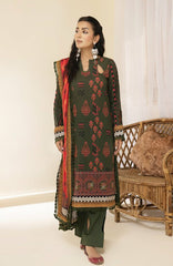 Alzohaib Printed Lawn With Fancy Doriya Dupatta-23 | CFD-23-09