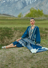 Crimson X Saira Shakira Luxury Lawn 2023 | D7 A