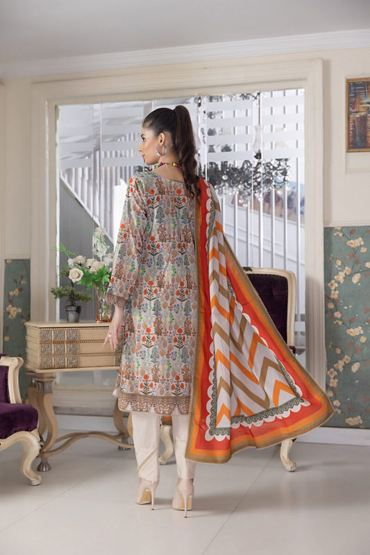 Regalia Lawn 2024 | Embroidered Salwar Kameez