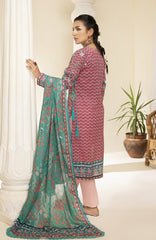 Alzohaib Printed Lawn With Fancy Doriya Dupatta-23 | CFD-23-18