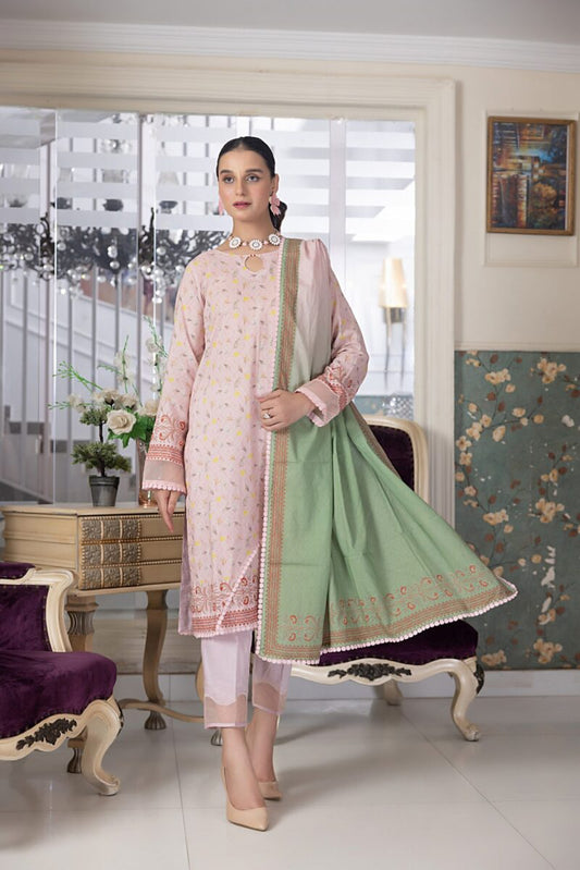 Regalia Lawn 2024 | Embroidered Salwar Kameez