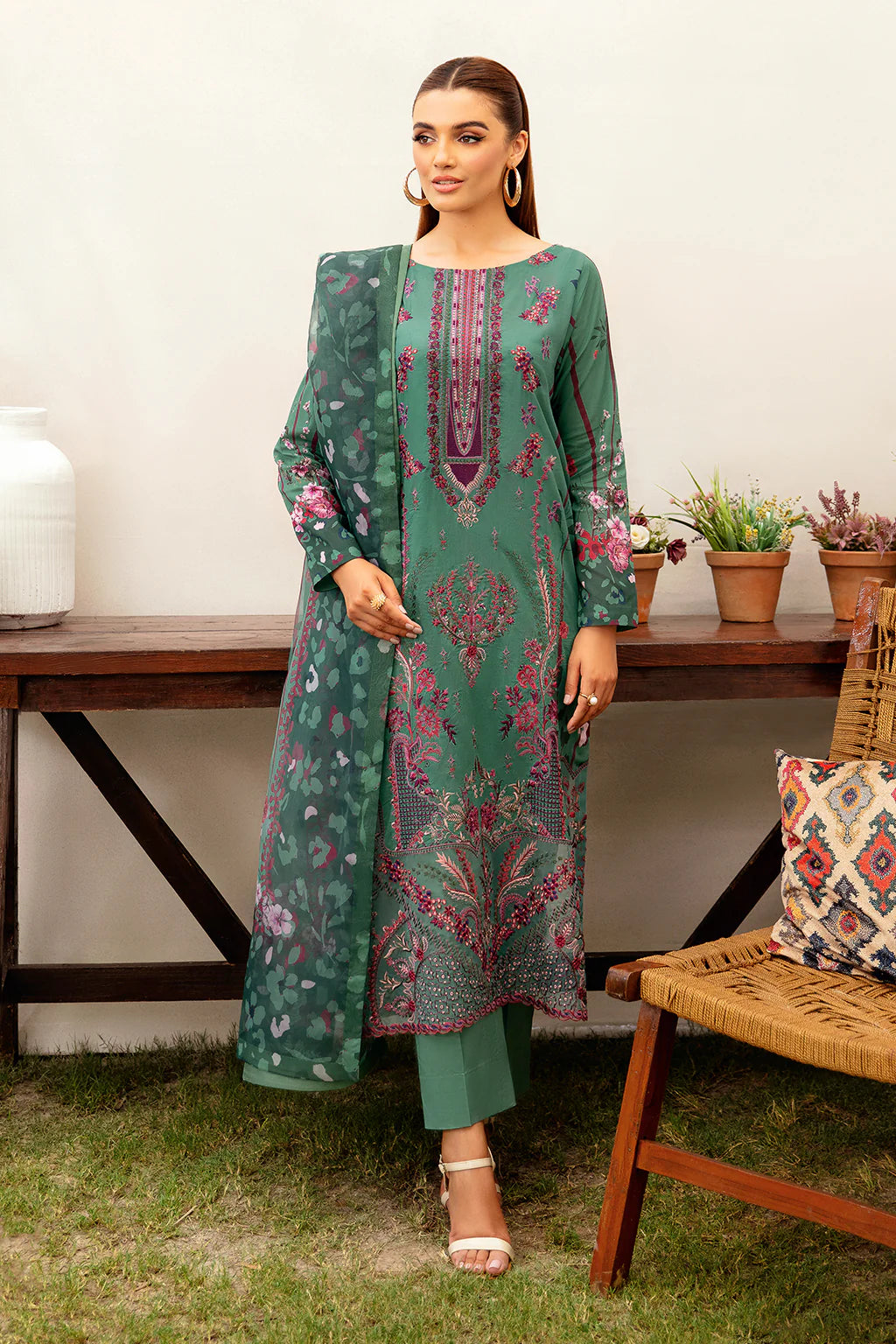 Ramsha Mashaal Lawn | Vol 12 | L-1202