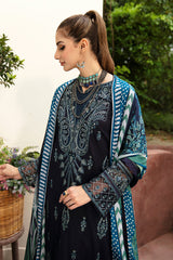 Salwar Kameez with Silk Dupatta | Riwayat Lawn 2024 by Ramsha | Vol 8