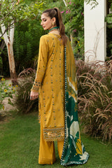 Salwar Kameez with Silk Dupatta | Riwayat Lawn 2024 by Ramsha | Vol 8