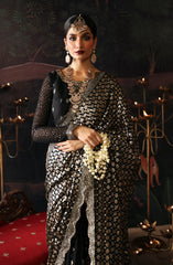 Devdas Exclusive Formal Wear by Emaan Adeel | ZEBA | Black Saree