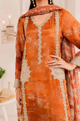 Charizma Unstitched Silk Fall Winter Collection 23 | CTW-02