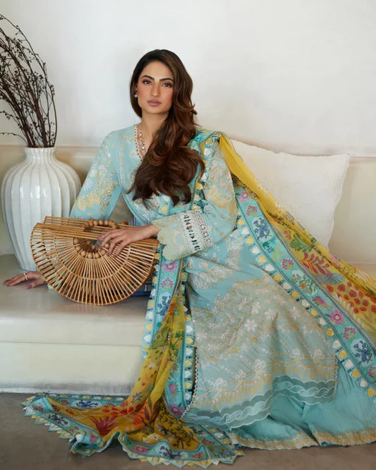 Faiza Saqlain Luxury Lawn 2024