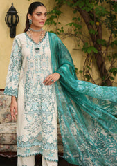 Luxe By Elaf Luxury Embroidered Collection 23| ELJ-05A ICEDREAM