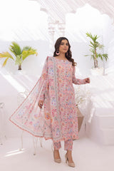 Regalia Lawn 2024 | Embroidered Salwar Kameez