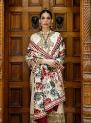 Zainab Chottani Winter Shawl Collection | D3