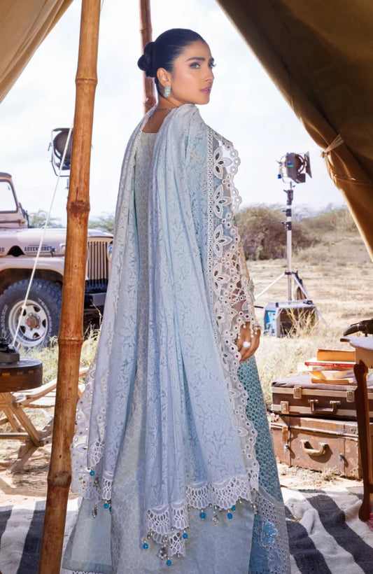 Mahiymaan Luxury Lawn Eid Edition 2024