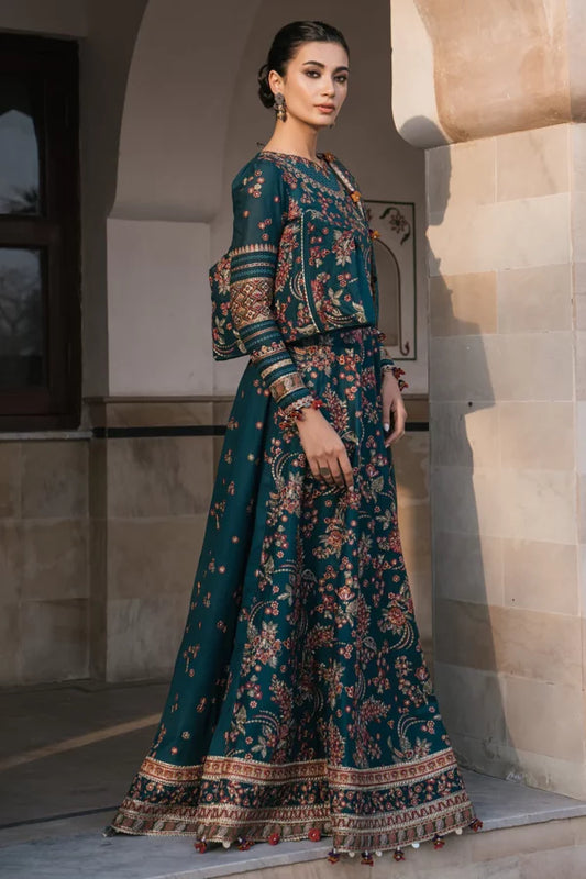 Shahkaar Luxury Lawn SS’24 by Jazmin x Baroque