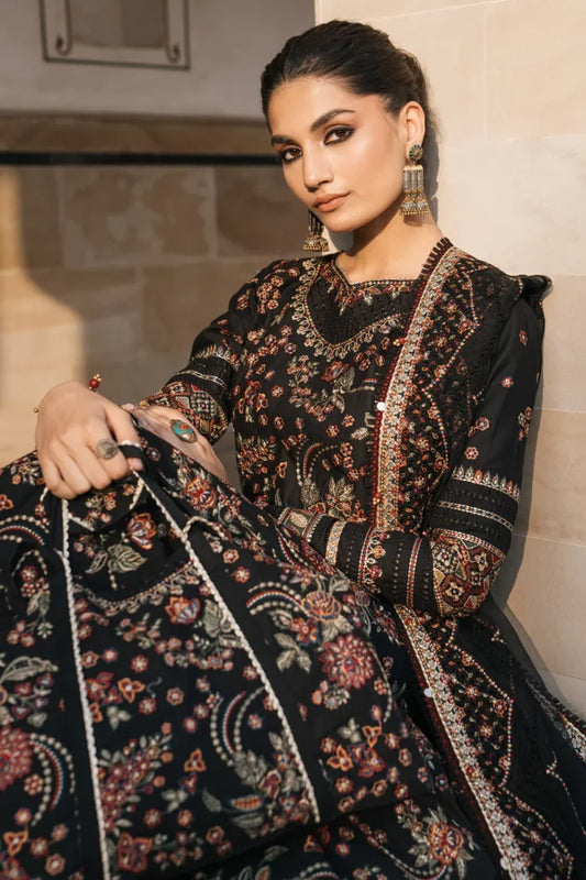 Shahkaar Luxury Lawn SS’24 by Jazmin x Baroque