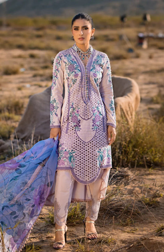 Mahiymaan Luxury Lawn Eid Edition 2024