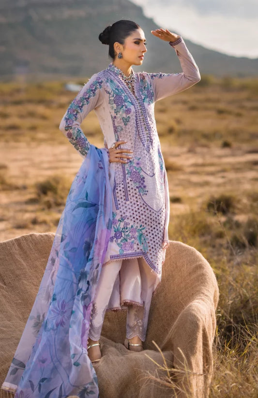 Mahiymaan Luxury Lawn Eid Edition 2024