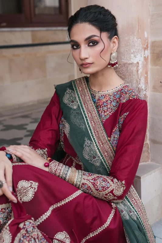 Shahkaar Luxury Lawn SS’24 by Jazmin x Baroque