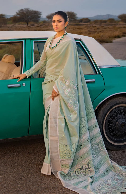 Mahiymaan Luxury Lawn Eid Edition 2024