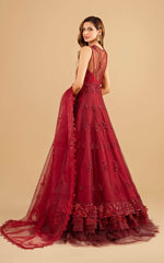 Beautiful Red Lehenga | Barasti Festive by Asifa & Nabeel