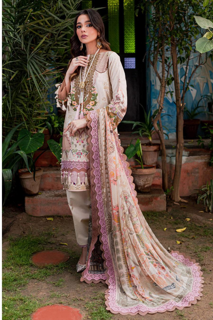 Jade Bliss Lawn Collection Vol - III | BL-20219 B