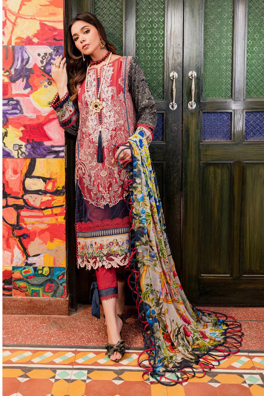 Jade Bliss Lawn Collection Vol - III | BL-20191 B