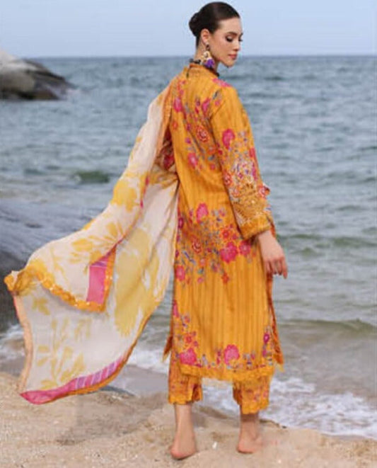 Charizma Reem Embroidered Luxury Lawn 2024