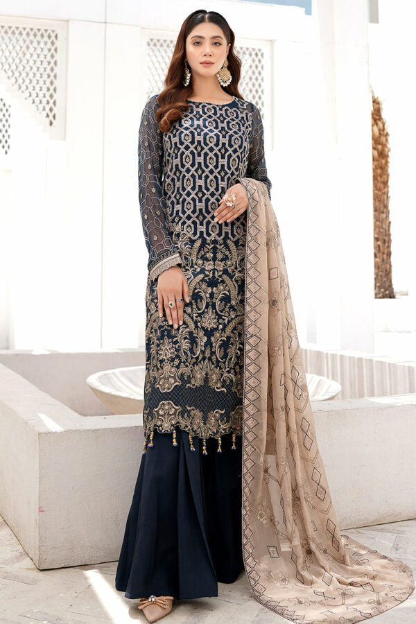 Afsaneh By Maryam’s Embroidered Collection Vol 03 | A-308
