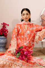 Afrozeh Malina Lawn 2024 | Azlin