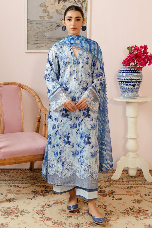 Afrozeh Malina Lawn 2024 | Merial