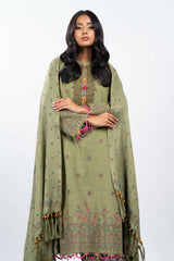 Alkaram Winter Collection 2023 | FW-2.1-23-Green