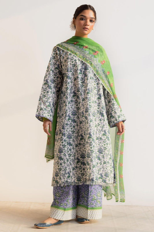 Coco Prints by Zara Shahjahan | Pure Lawn 2024