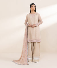 Beige Color Embroidered Salwar Kameez | 000RFLX24V39