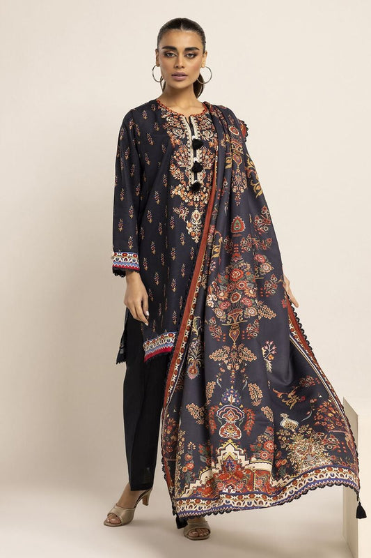 Khaadi Winter Story | 2023 Collection | bk231002_black