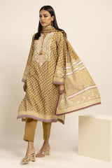 Khaadi Winter Story | 2023 Collection | blk231005_mustard