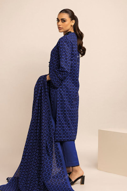 Khaadi Winter Story | 2023 Collection | blk231008_blue