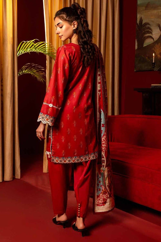 Gul Ahmed Red Lawn 2024