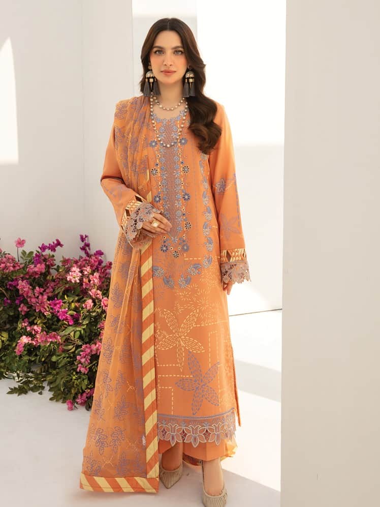 Rang Rasiya Florence Embroidered Lawn