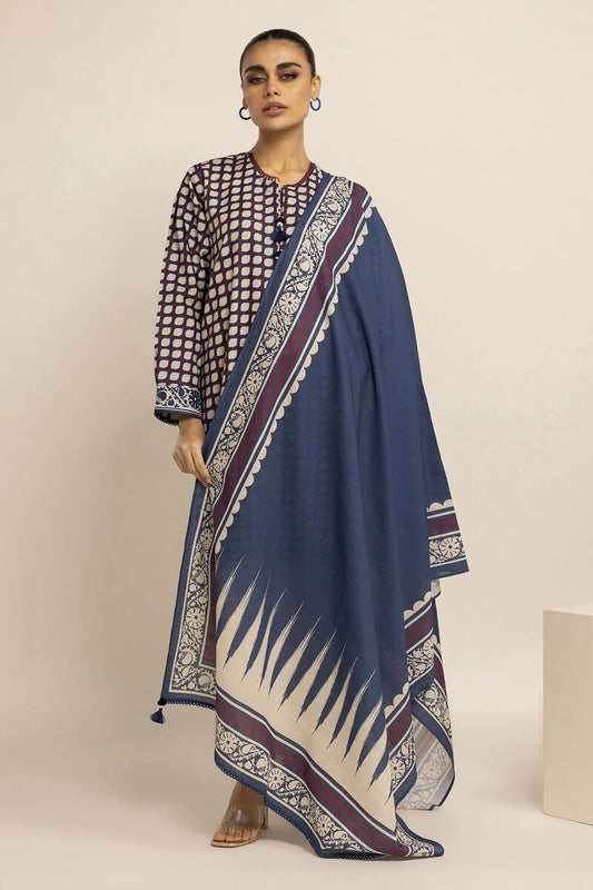 Khaadi Winter Story | 2023 Collection | lk231001_navy