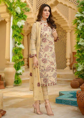 Mahnur Embroidered Karandi | ML 06