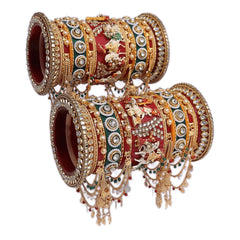 Best Rajwadi Bangle Set in Doli Design